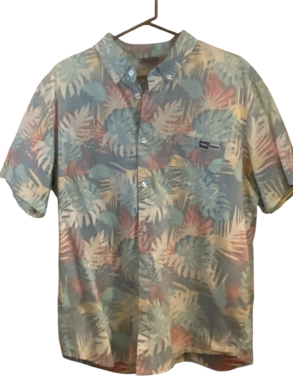Thrill Seekers limited Ed. Uncle Mike Short Sleeve Button-Up Tropical Vacation - Picture 2 of 8